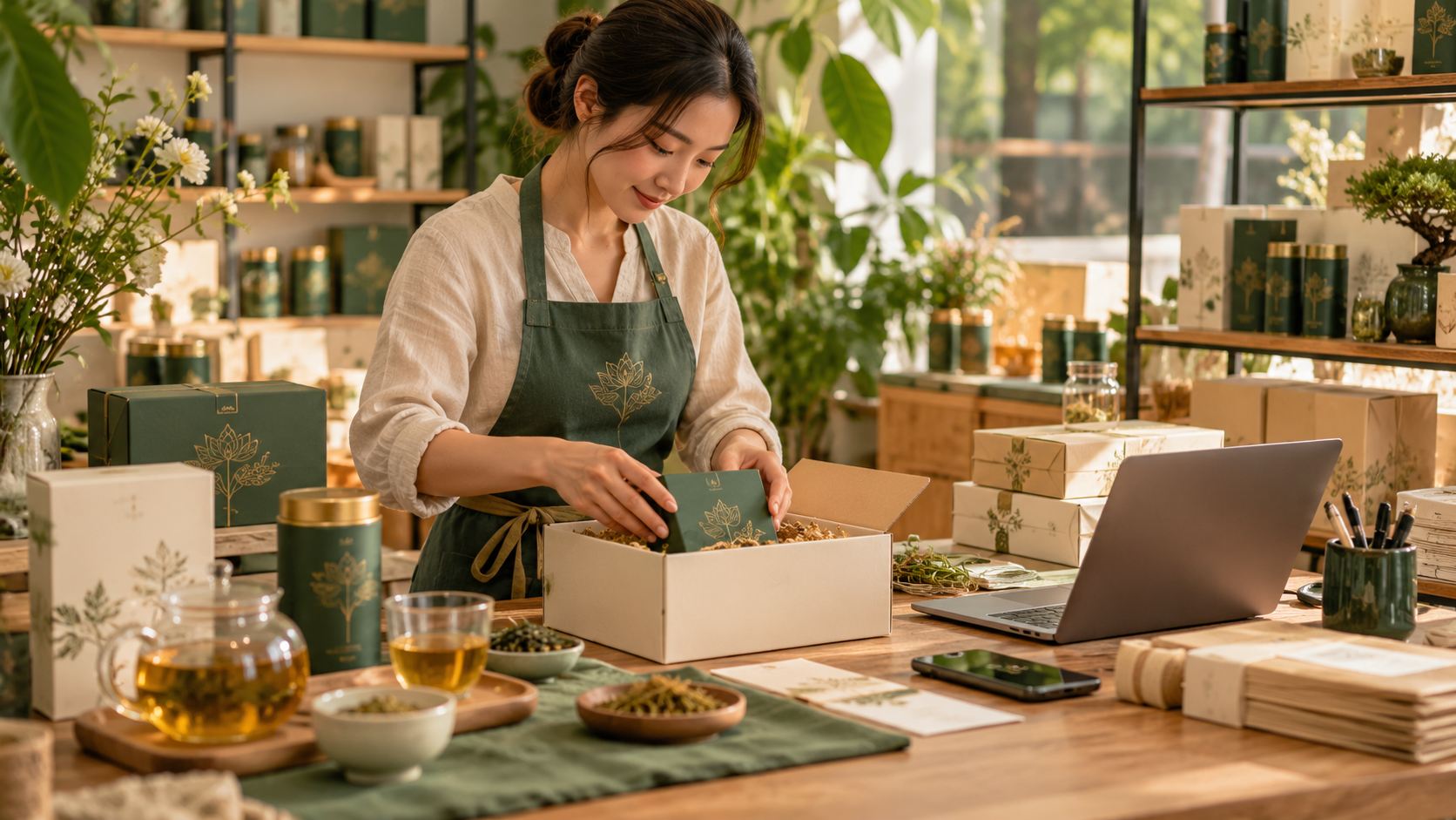 Một hành trình mua sắm kết nối trực tuyến và trải nghiệm.