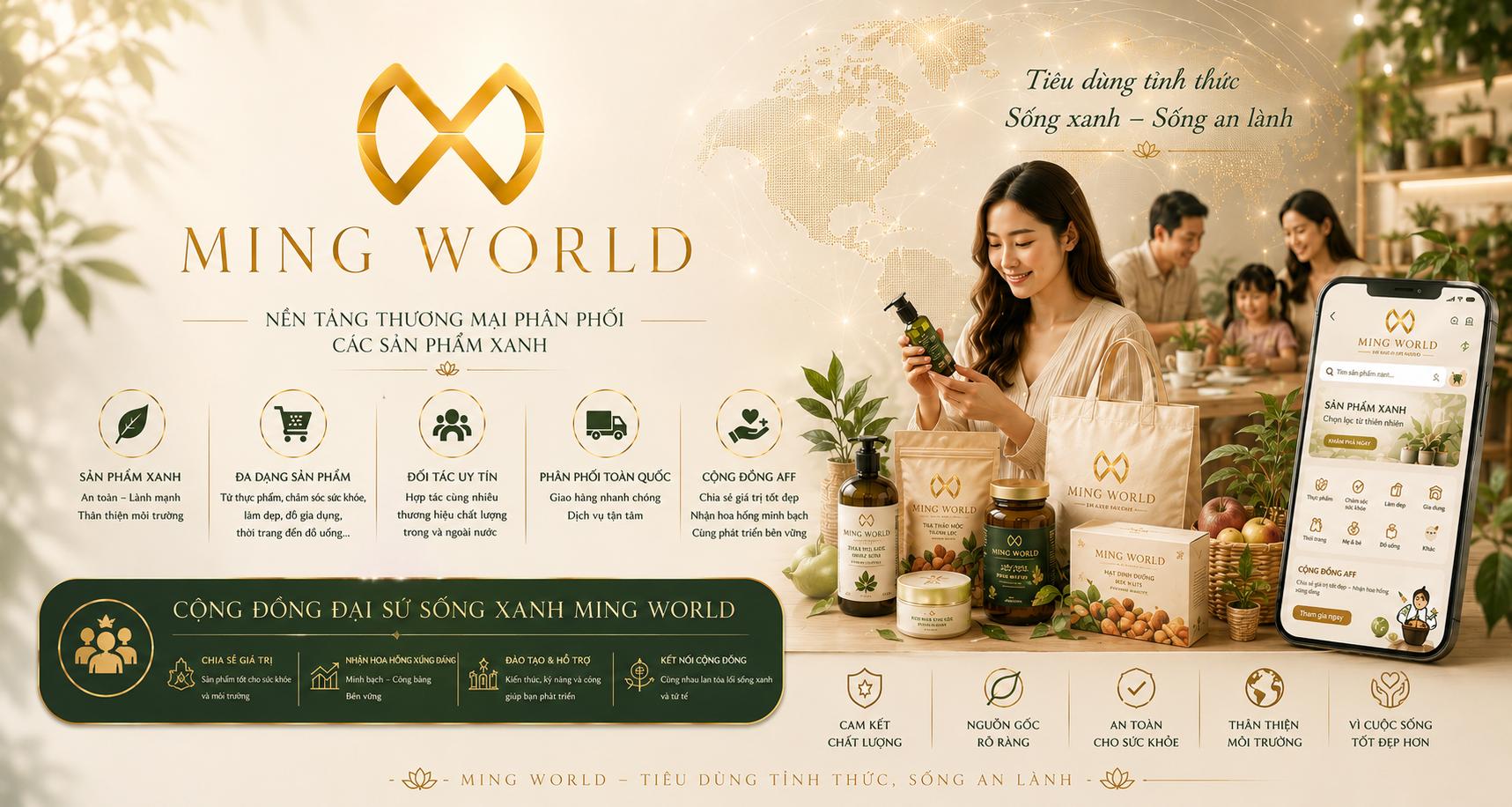MING WORLD — Mạng xã hội doanh nhân và cộng đồng kết nối nguồn lực đích thực